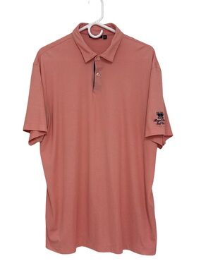 Devereux Royal Links Golf Club Polo Shirt Men’s XL Salmon Pink